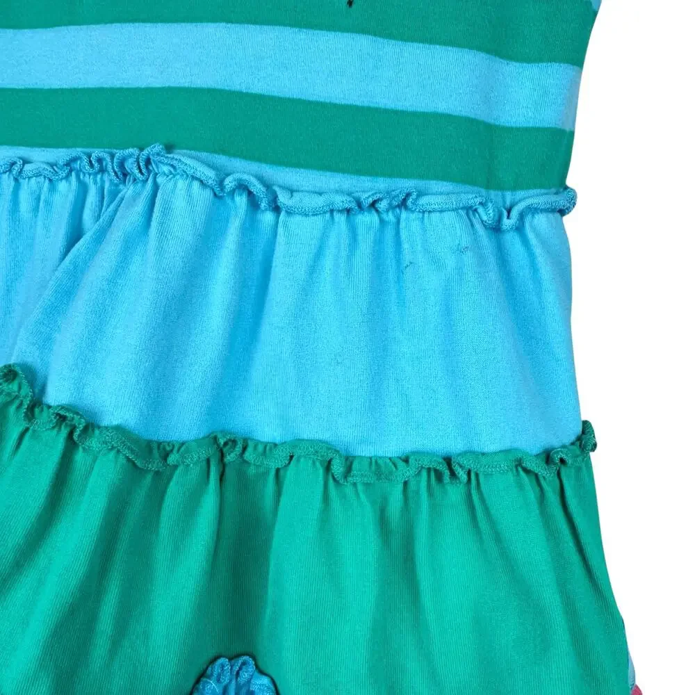Hanna Andersson & Pink Chicken Sz 4 & 6 Youth Play Dresses 2 Piece Set